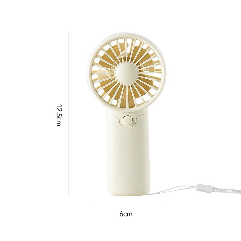 Compact Pocket Handheld Fan – Lightweight Portable Fan with Battery Power