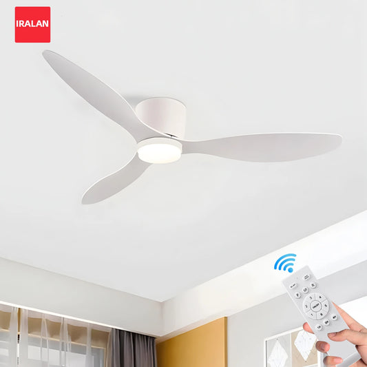 Modern BLDC Ceiling Fan with Light – 6-Speed Reversible Motor, 3CCT Lighting & Remote Control