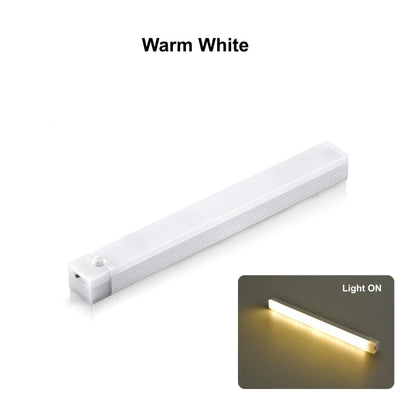 Rechargeable Motion Sensor LED Bar Light – Cordless Magnetic Cabinet & Bedside Light
