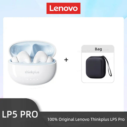Lenovo LP5 Pro TWS Wireless Earbuds – Bluetooth 5.4 with ANC, HiFi Sound & Microphone