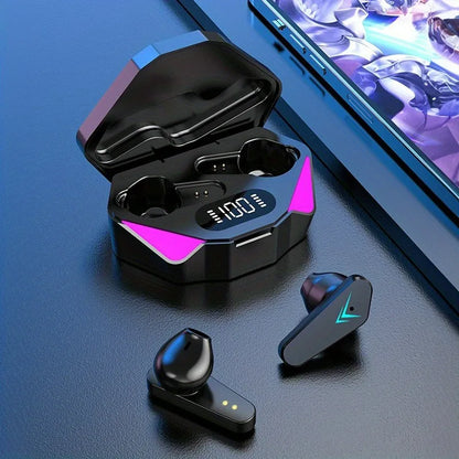 X15 TWS Wireless Gaming Earbuds – Bluetooth Headphones with ANC & Low-Latency Audio
