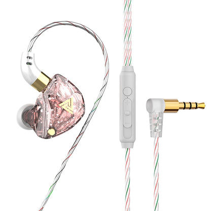 QKZ AK3 FiLe Wired Earphones – In-Ear HiFi Headphones with Microphone