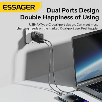Essager 30W GaN USB-C PD Charger – Fast Charging Wall Adapter
