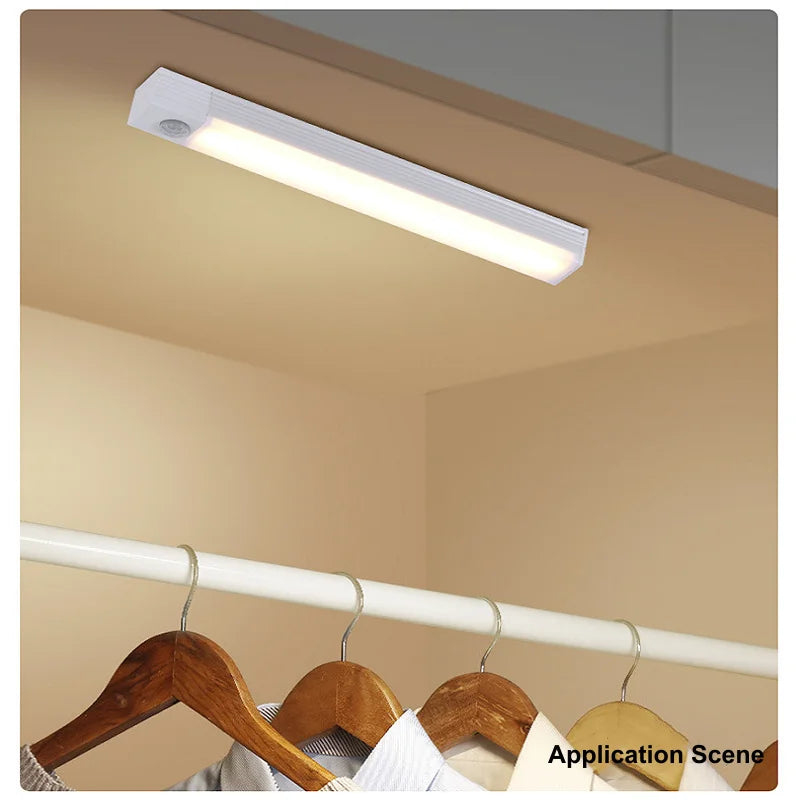 Wireless Rechargeable Motion Sensor LED Bar Light – Magnetic Cabinet & Closet Light
