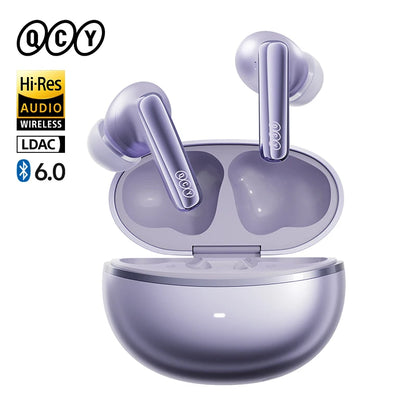 QCY MeloBuds N70 Wireless Earbuds – Adaptive ANC, Bluetooth 6.0, LDAC Hi-Res Audio & 50-Hour Battery