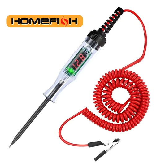 6V/12V/24V Automotive Circuit Tester – Car & Truck Voltage Diagnostic Test Pen