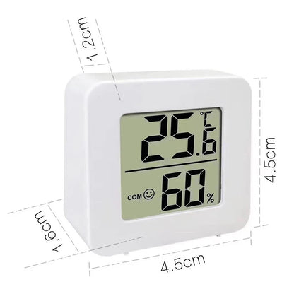 Digital Indoor Temperature & Humidity Meter – LCD Room Thermometer & Hygrometer for Home