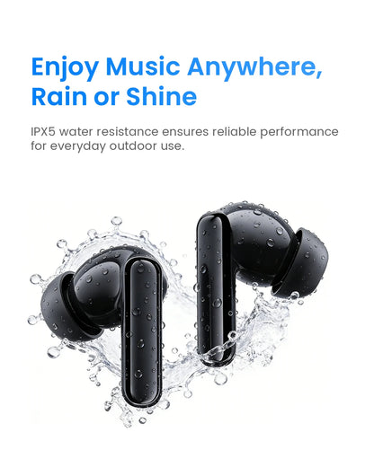 HAYLOU Flowbuds N55 Wireless Earbuds – 54dB Adaptive ANC, LDAC Hi-Res Audio & 40-Hour Battery