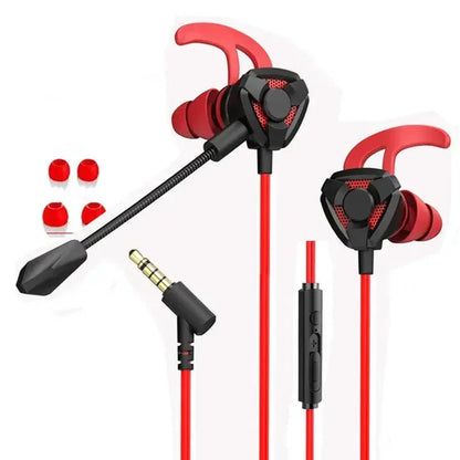 G1 Wired Gaming Earbuds – In-Ear Headphones with Microphone for PC, PS4 & Mobile