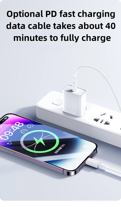 35W USB-C PD Fast Charging Cable – Type-C Charging & Data Cable for iPhone & Compatible Devices