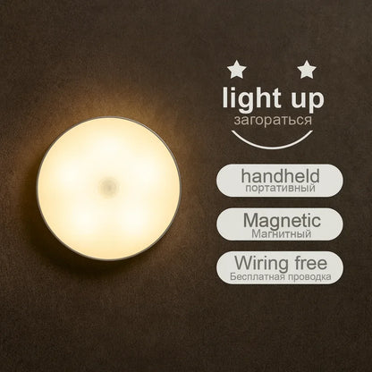 RTONTR Smart Sensor LED Night Light – Wireless Magnetic Motion & Touch Lamp
