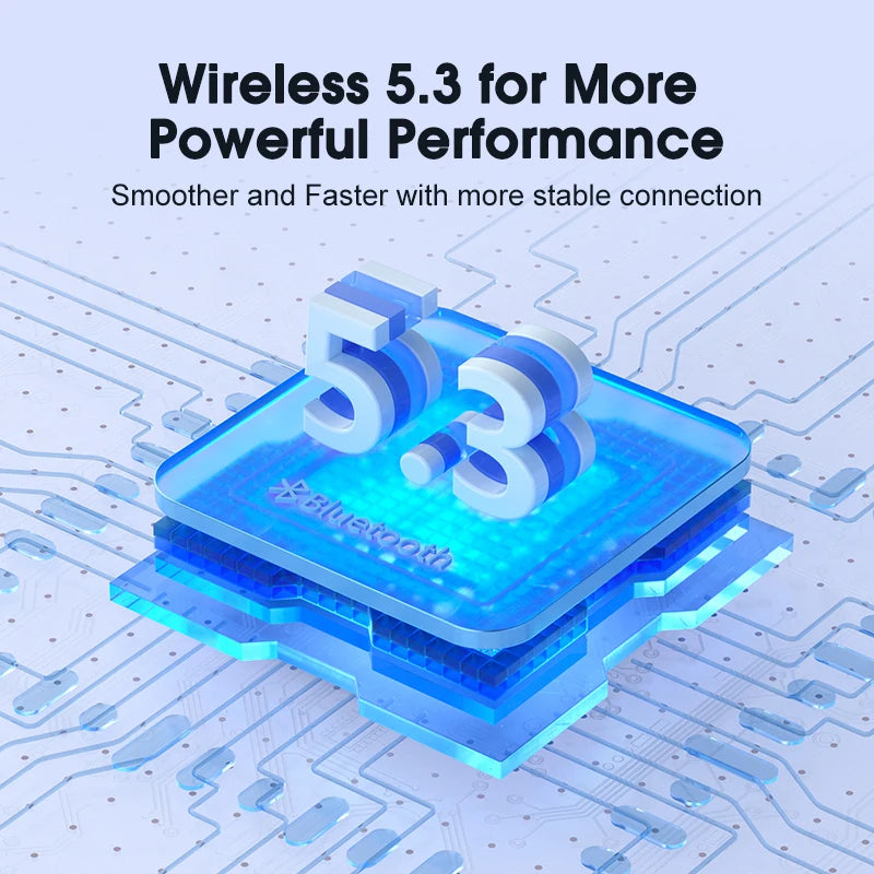 QCY T13 ANC Wireless Earbuds – Bluetooth 5.3 with 4-Mic ENC, Transparency Mode & 30-Hour Battery
