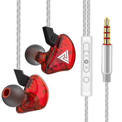 QKZ AK3 FiLe Wired Earphones – In-Ear HiFi Headphones with Microphone