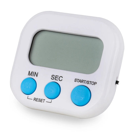 Digital Kitchen Timer – 99-Minute Countdown with Magnetic Back & Stand