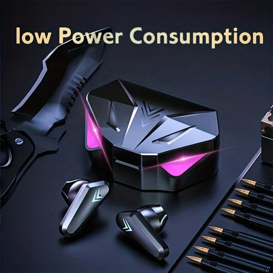 X15 TWS Wireless Gaming Earbuds – Bluetooth Headphones with ANC & Low-Latency Audio