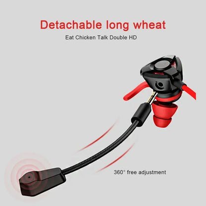 G1 Wired Gaming Earbuds – In-Ear Headphones with Microphone for PC, PS4 & Mobile