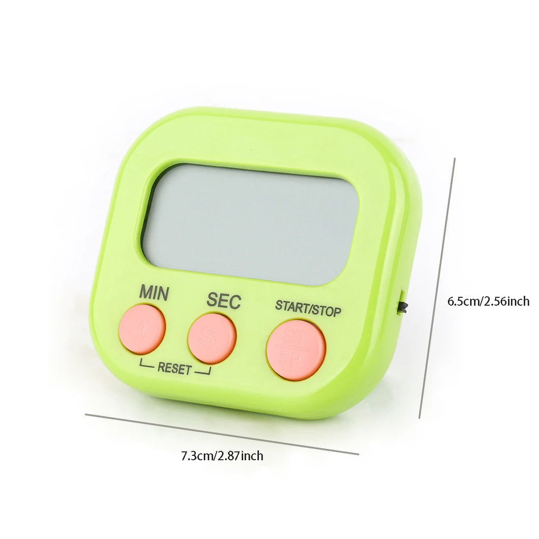 Digital Kitchen Timer – 99-Minute Countdown with Magnetic Back & Stand