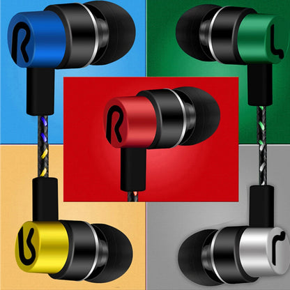 3.5mm Wired In-Ear Earbuds – Stereo Bass Earphones with Microphone & Noise Cancellation