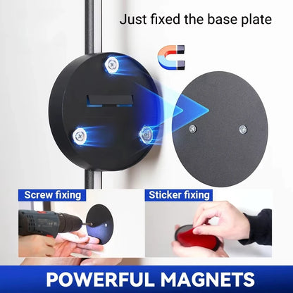 Magnetic Rechargeable LED Wall Lamp – Dimmable Wireless Light for Bedroom & Hallway