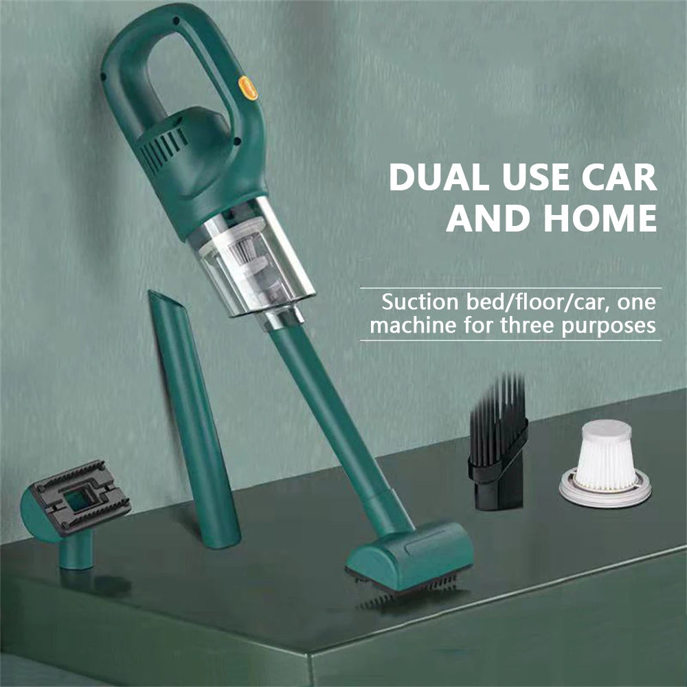 50000Pa Cordless Handheld Vacuum Cleaner – Portable Rechargeable Vacuum for Home, Car & Pets