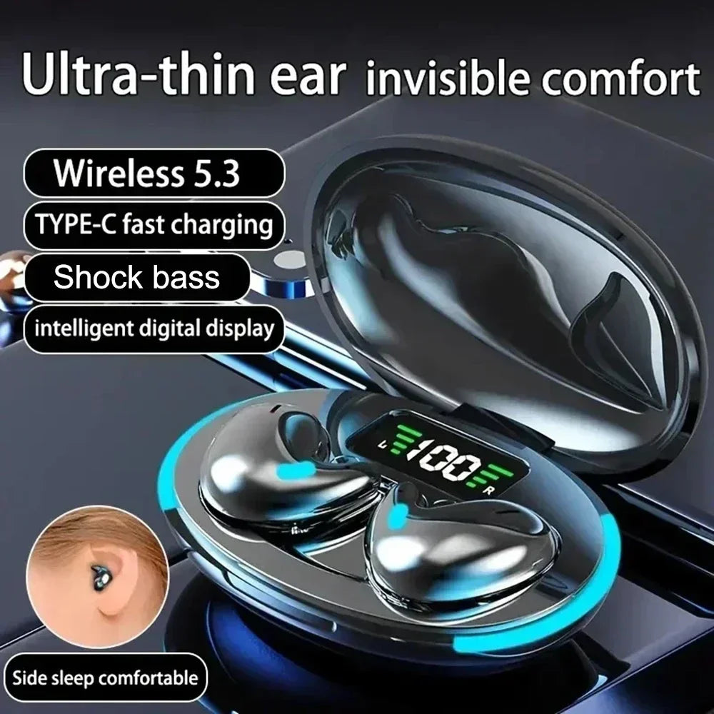 X55 TWS Wireless Earbuds – Bluetooth 5.3 Stereo In-Ear Headphones