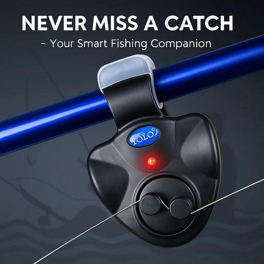 YOLO Electronic Fishing Bite Alarm – Loud Siren with Day & Night Indicator