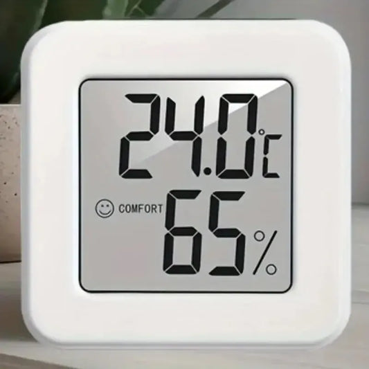 Mini Digital Temperature & Humidity Meter – Portable Indoor Thermometer & Hygrometer with LCD Display