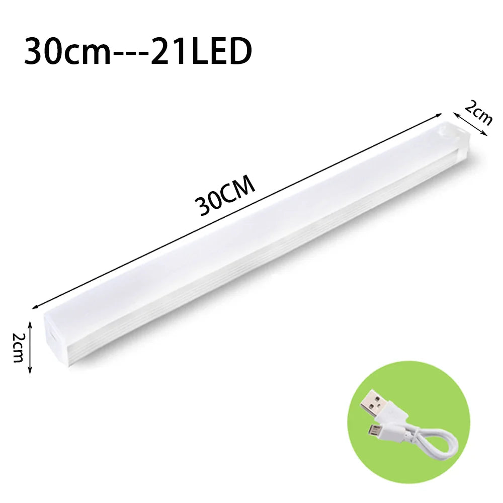 Pzsunly Rechargeable Motion Sensor Light – Type-C LED Cabinet & Wardrobe Light