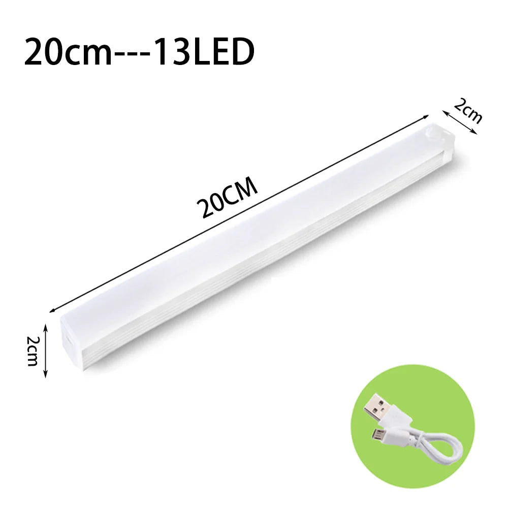 Pzsunly Rechargeable Motion Sensor Light – Type-C LED Cabinet & Wardrobe Light