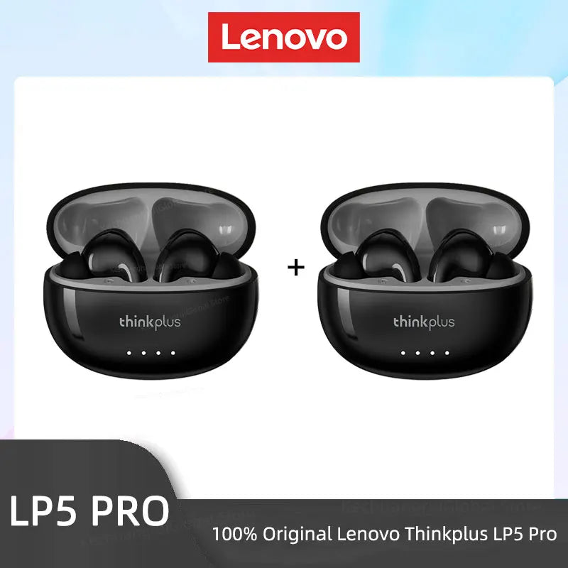 Lenovo LP5 Pro TWS Wireless Earbuds – Bluetooth 5.4 with ANC, HiFi Sound & Microphone