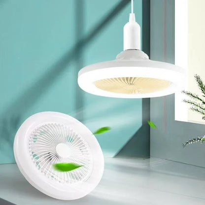 # 3-in-1 Rotatable Ceiling Fan with Light – Remote Control, E27 Bulb Base & Adjustable Design