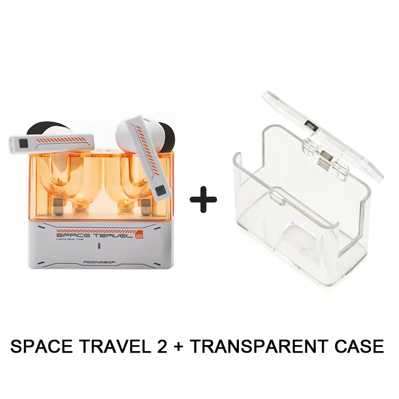 MOONDROP Space Travel 2 Wireless Earbuds – Bluetooth 6.0 TWS with ANC & Low-Latency Gaming Mode