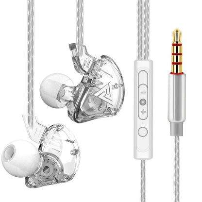 QKZ AK3 FiLe Wired Earphones – HiFi In-Ear Headphones with Microphone