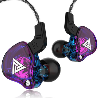 AK6 Wired Gaming Earbuds – 3.5mm In-Ear Headphones with Microphone & Noise Isolation
