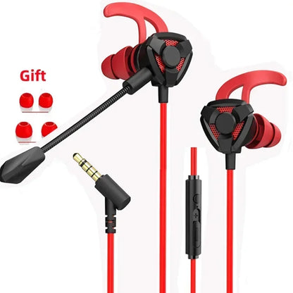 G1 Wired Gaming Earbuds – In-Ear Headphones with Microphone for PC, PS4 & Mobile
