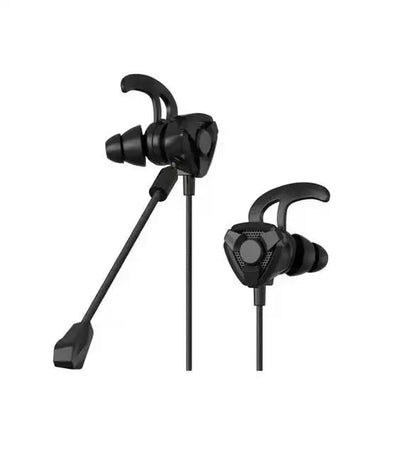Wired Gaming Earbuds – In-Ear Headset with Microphone & Volume Control