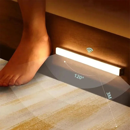 HVIERO 50cm Rechargeable Motion Sensor Light – USB-C? Magnetic LED Cabinet & Closet Light