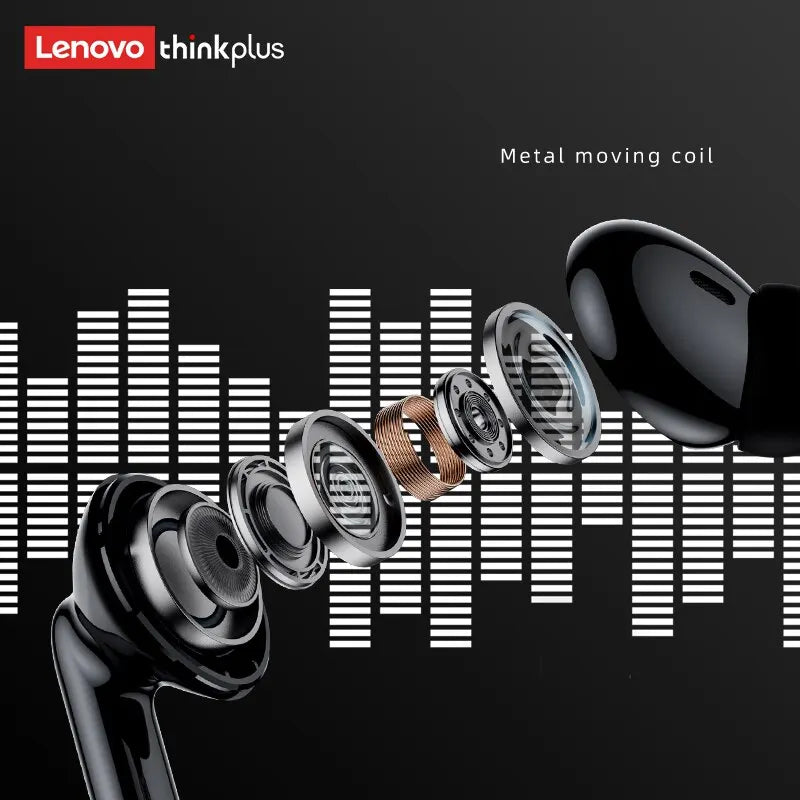 Lenovo XT88 TWS Wireless Earbuds – Bluetooth 5.3 Stereo Earphones with Dual Microphones & Touch Controls